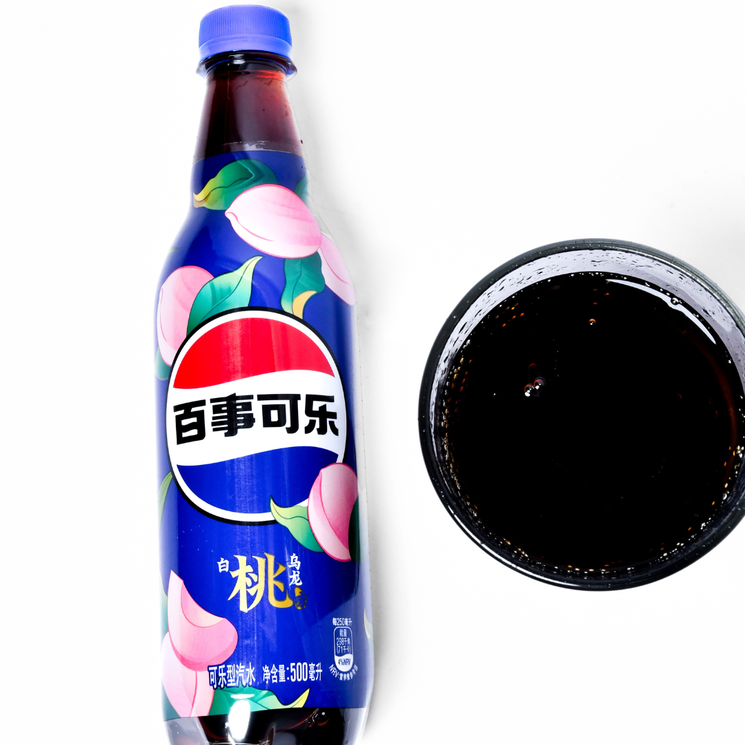 Pepsi White Peach Oolong