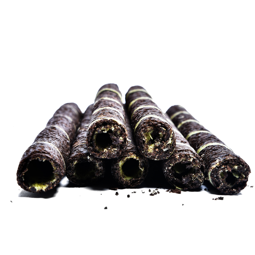 Oreo Matcha Wafer Rolls