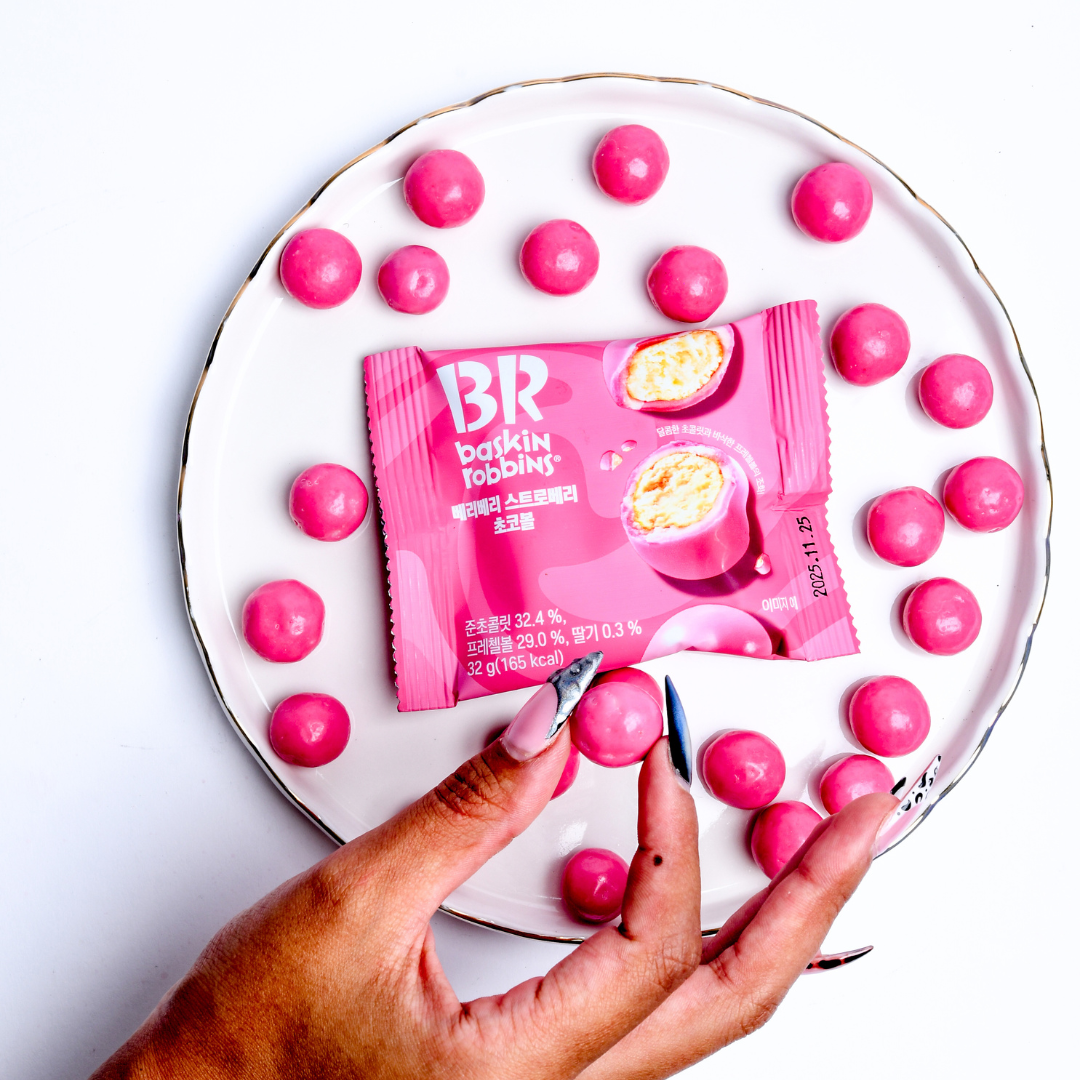 Baskin-Robbins Very Berry Strawberry Choco Balls
