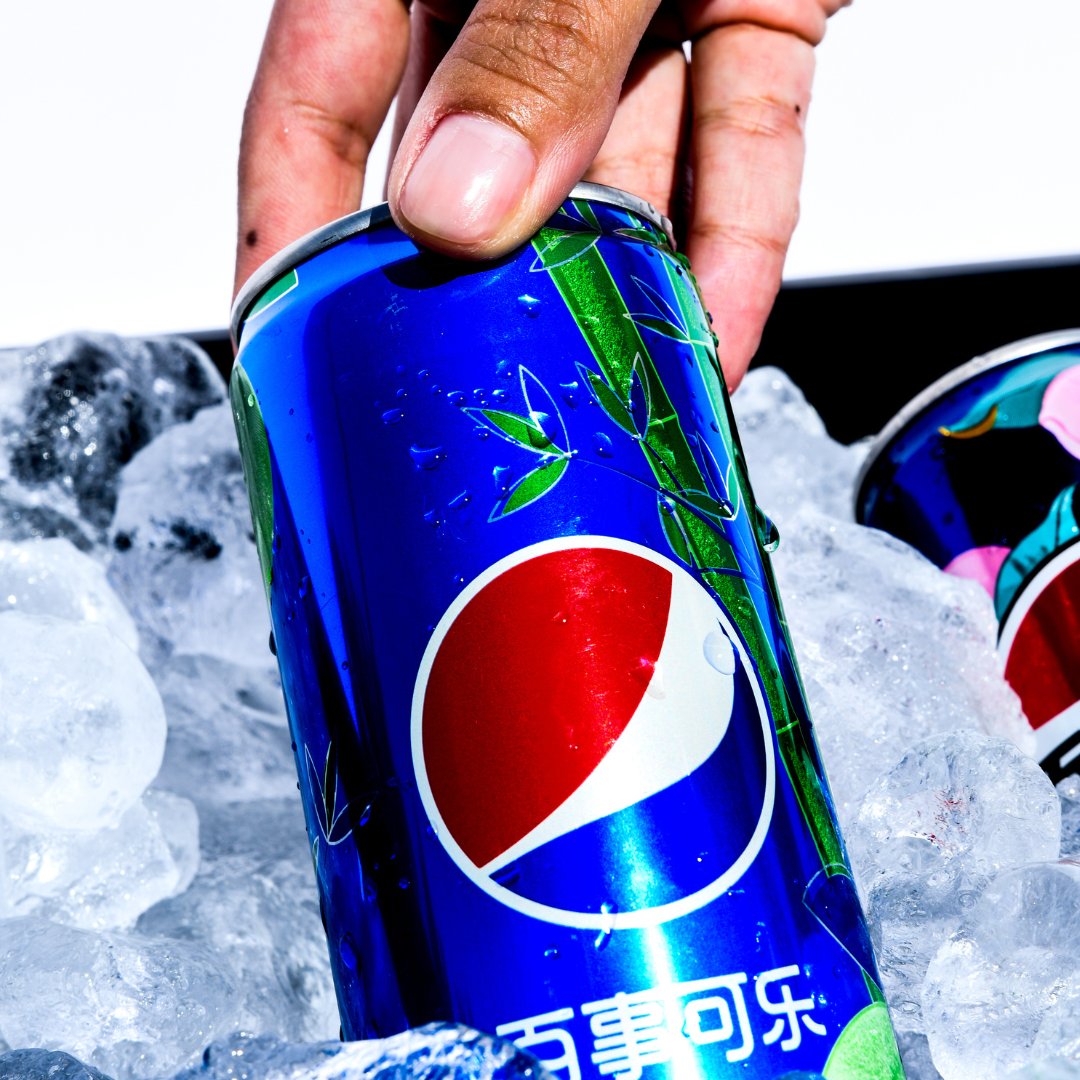 Pepsi White Pomelo Green Bamboo 330ml