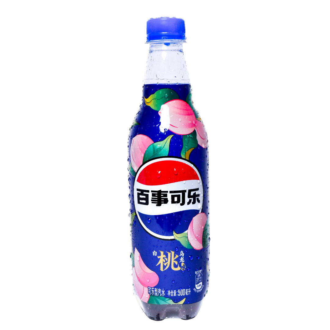 Pepsi White Peach Oolong