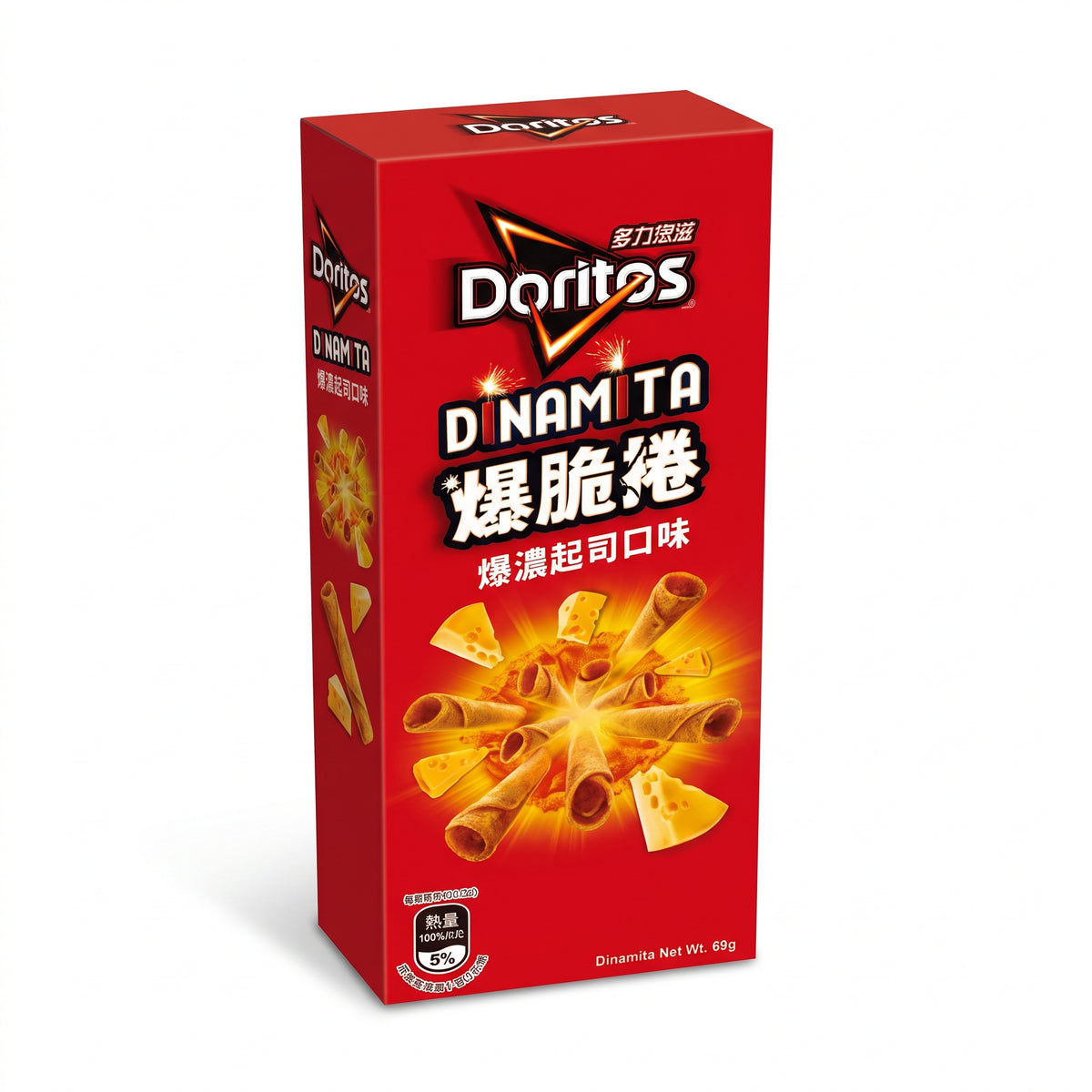 Doritos Dinamita Cheese Crunch Rolls 60g | TAIWAN