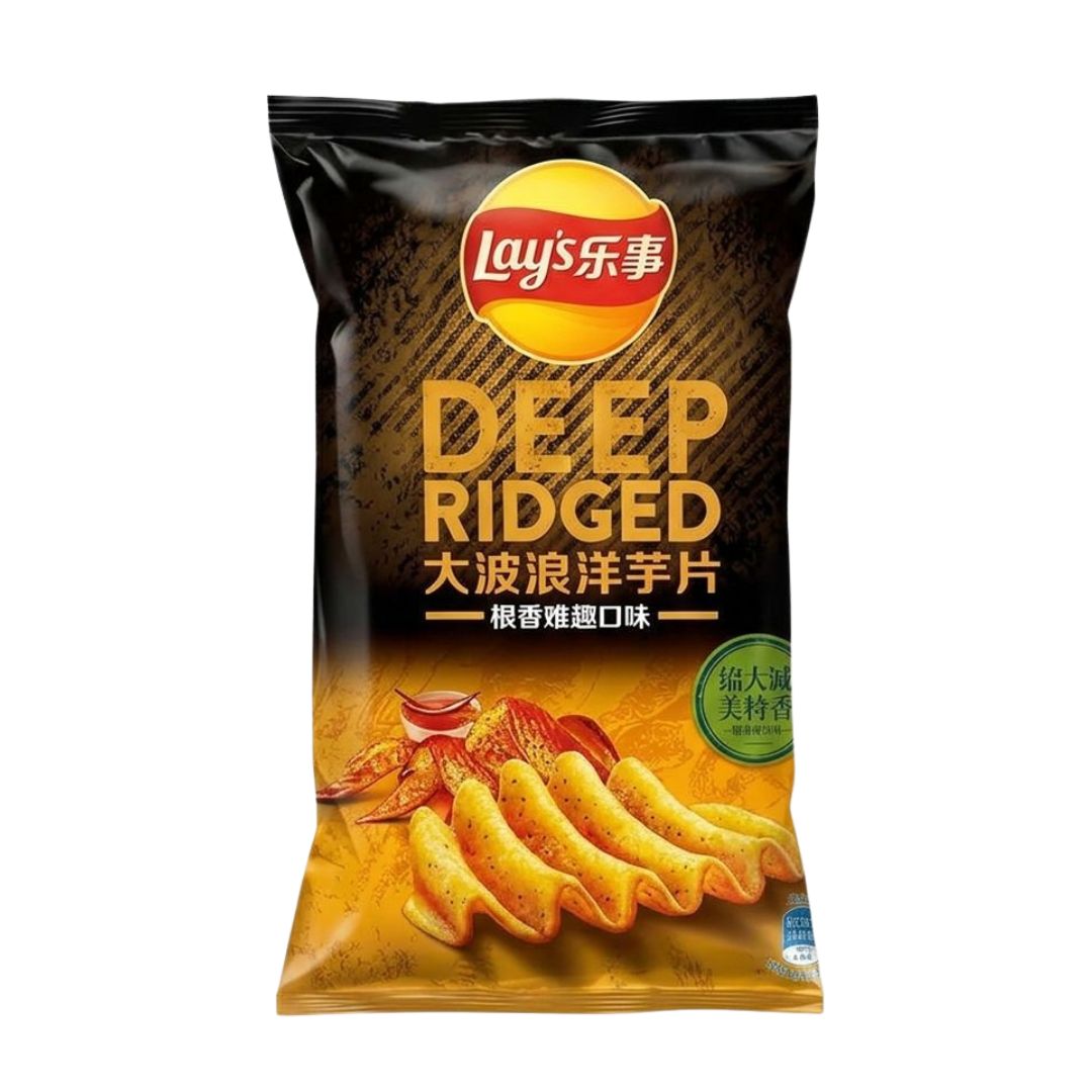 Lay’s Deep Ridged Chili Chicken 34g | TAIWAN