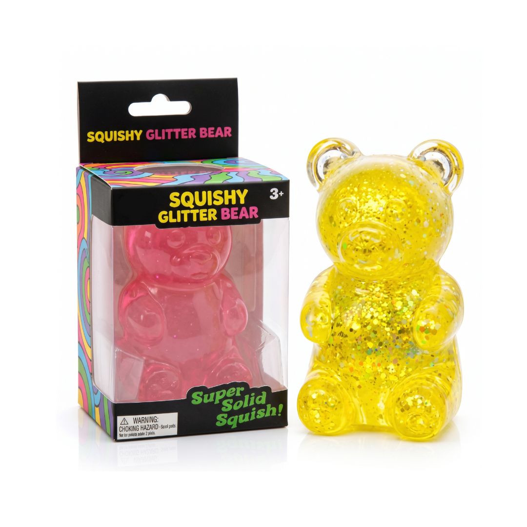 Squishy Glitter Bear
