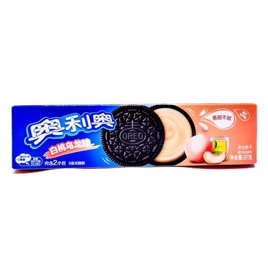 OREO White Peach Oolong Sandwich Cookies 97g | CHINA