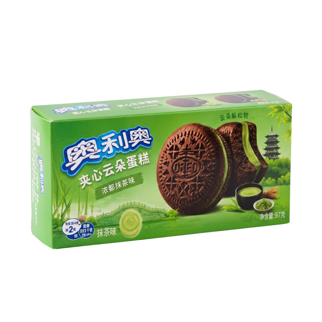 OREO Cloud Cakes Longjing Matcha 132g | CHINA