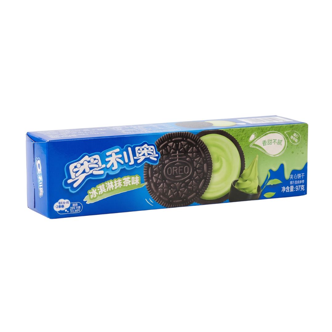 OREO Matcha Ice Cream Sandwich Cookies 97g | CHINA