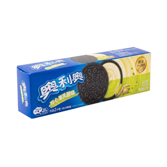 OREO Pistachio Cream Cheese Sandwich Cookies 87g | CHINA