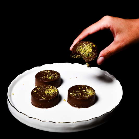 Mini Dubai Chocolate Made with Pistachio