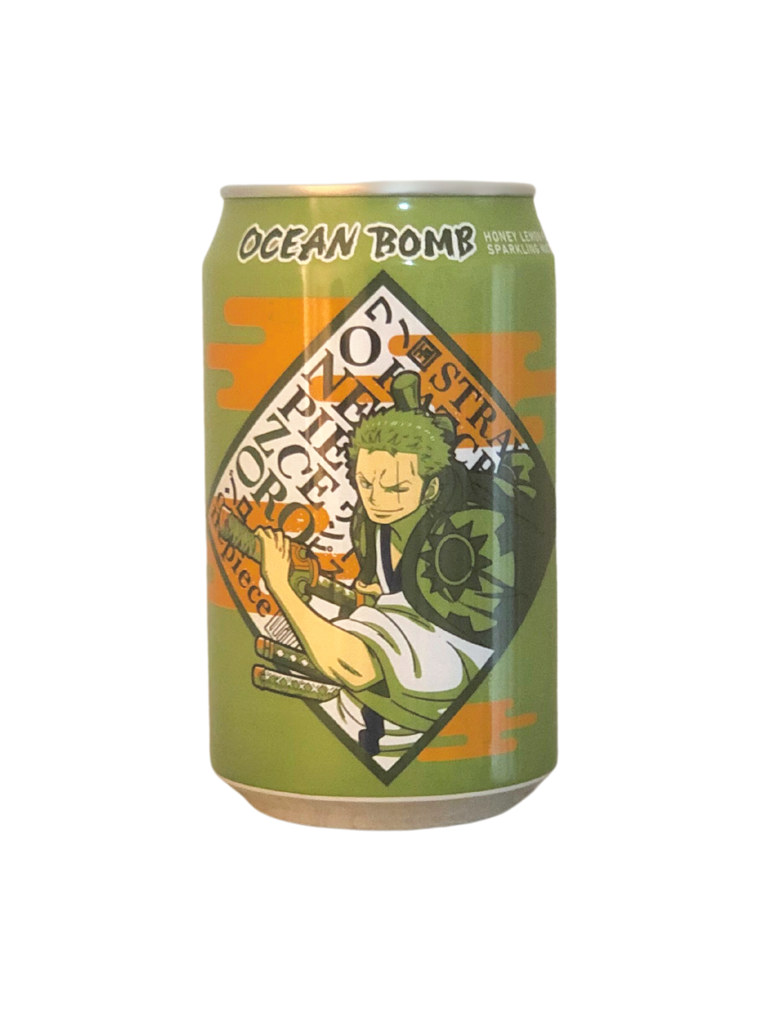 Ocean Bomb One Piece (Zoro) Honey Lemon Sparkling Water The Snax Lab